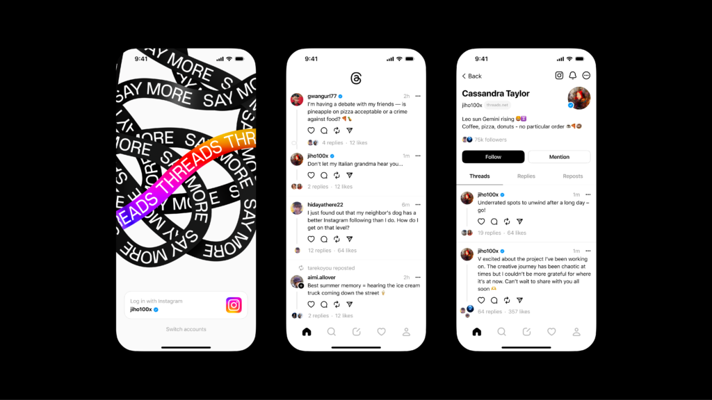 threadsの登録方法